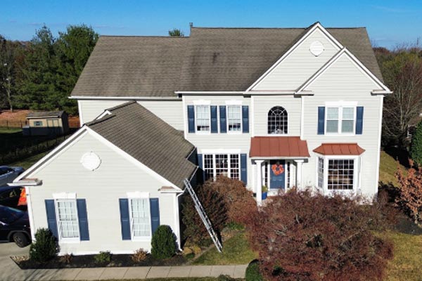 Before angle view of house